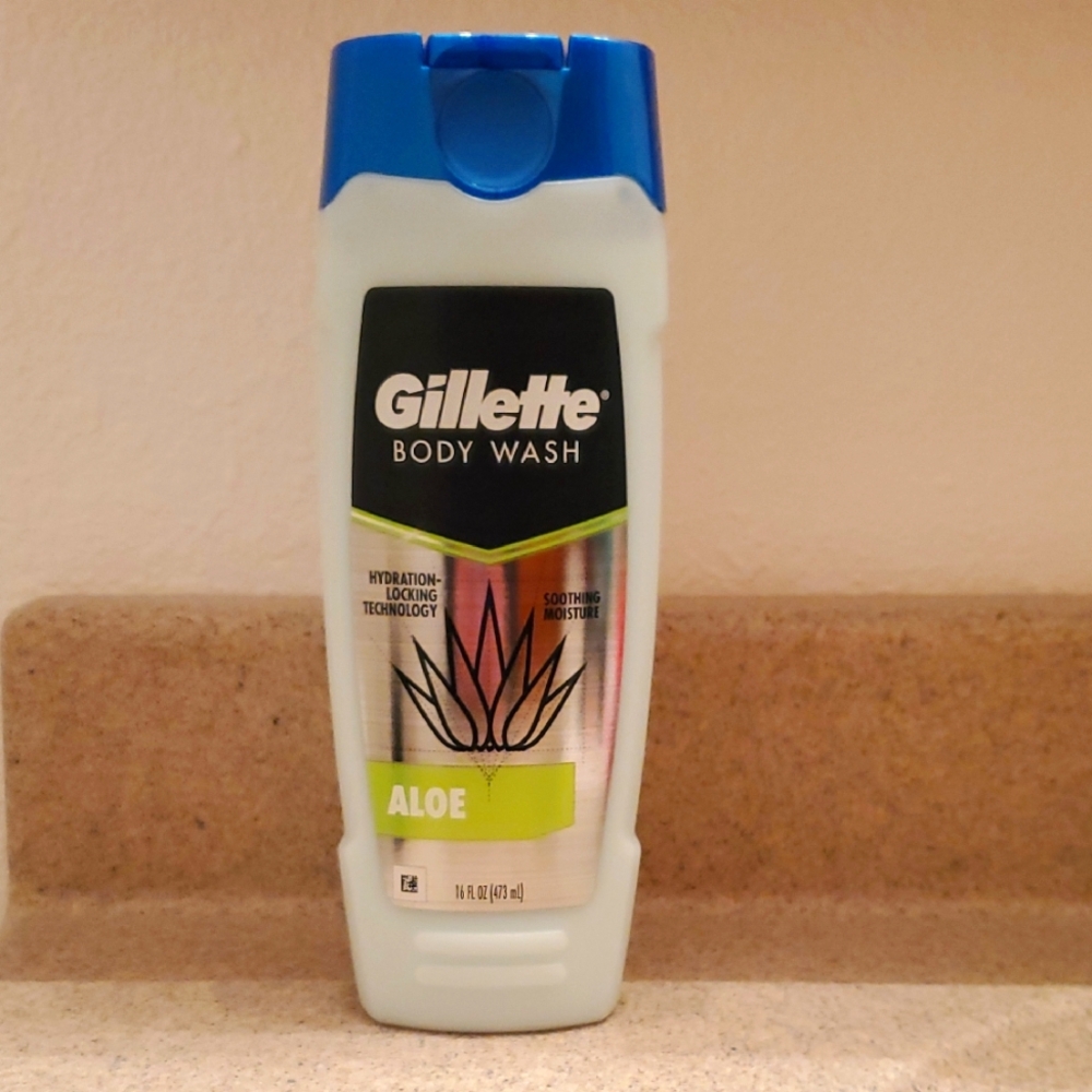 Gillette Aloe Body Wash 16 Fl Oz